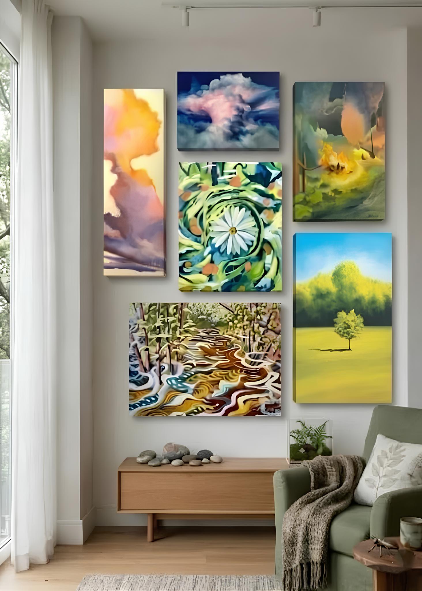 Blue Symphony - Canvas Print – Bottinelli Art