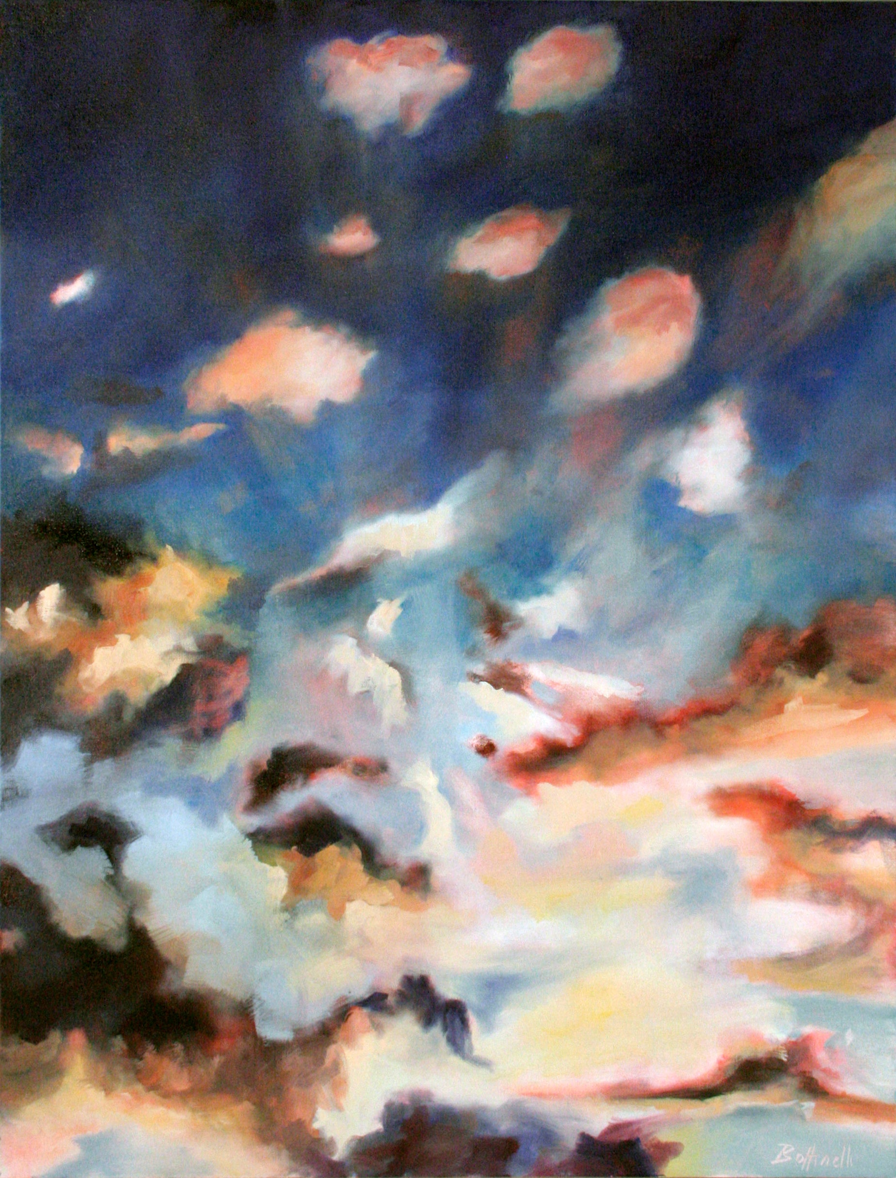 Colored Skies I - Canvas Print