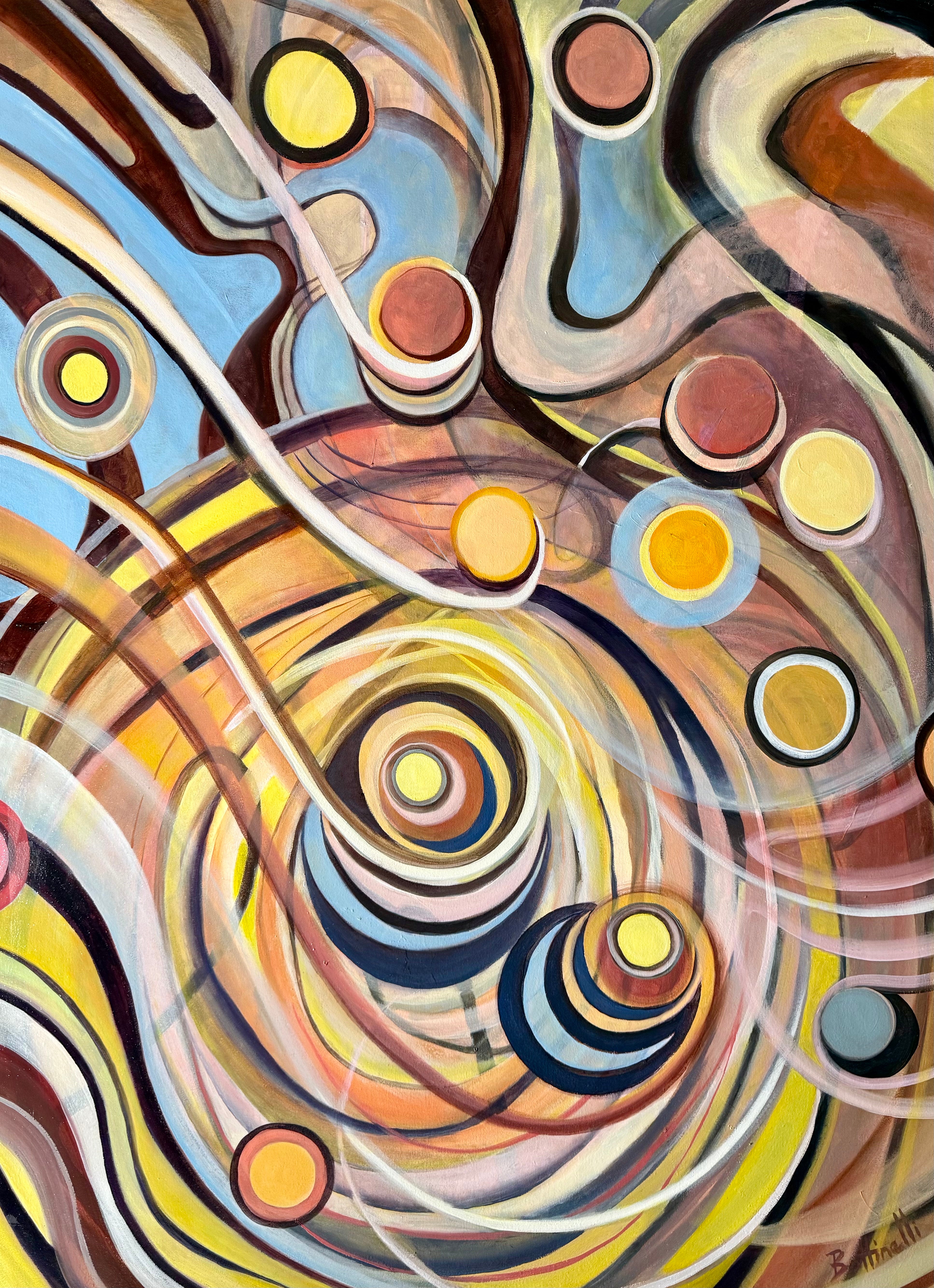 Dispersion of Souls - Original Oil on Canvas