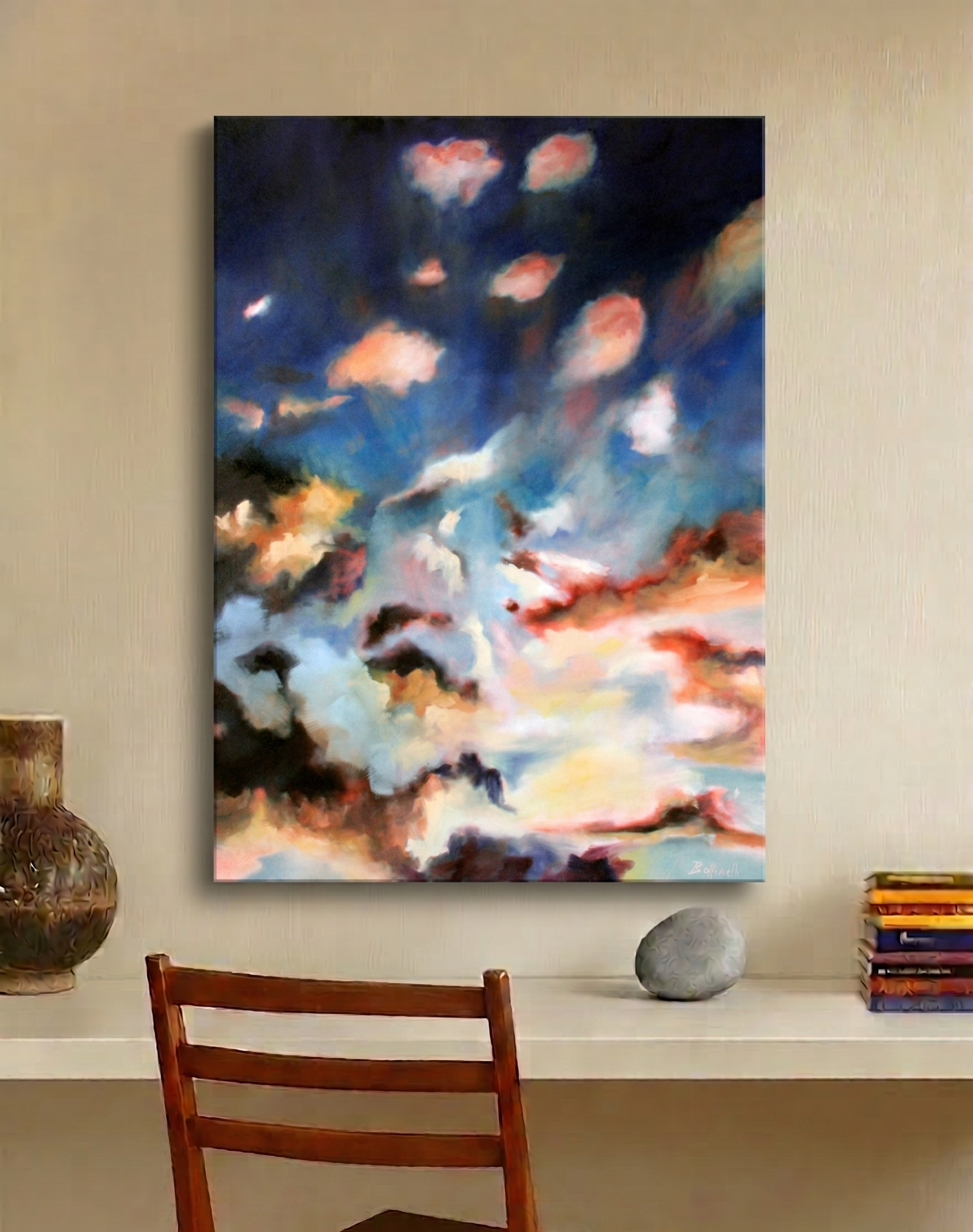 Colored Skies I - Canvas Print