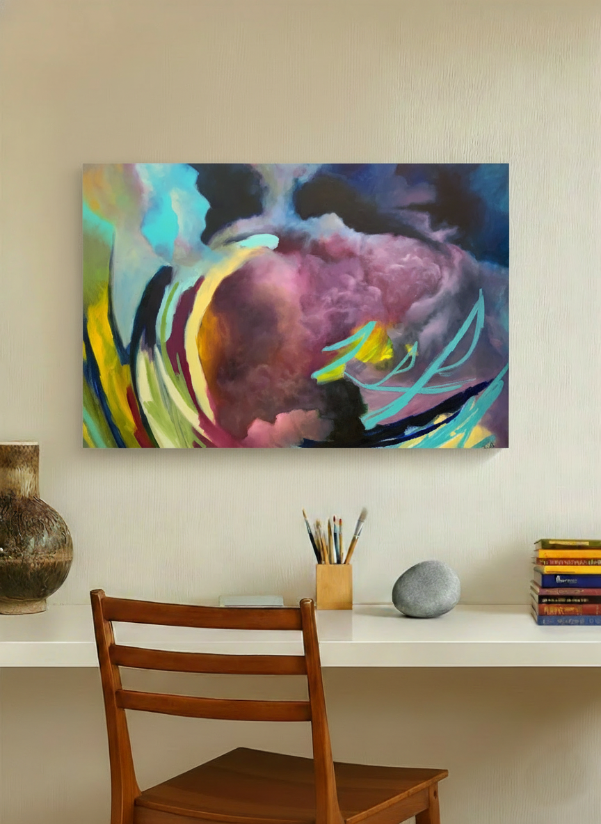 Magnetic - Canvas Print