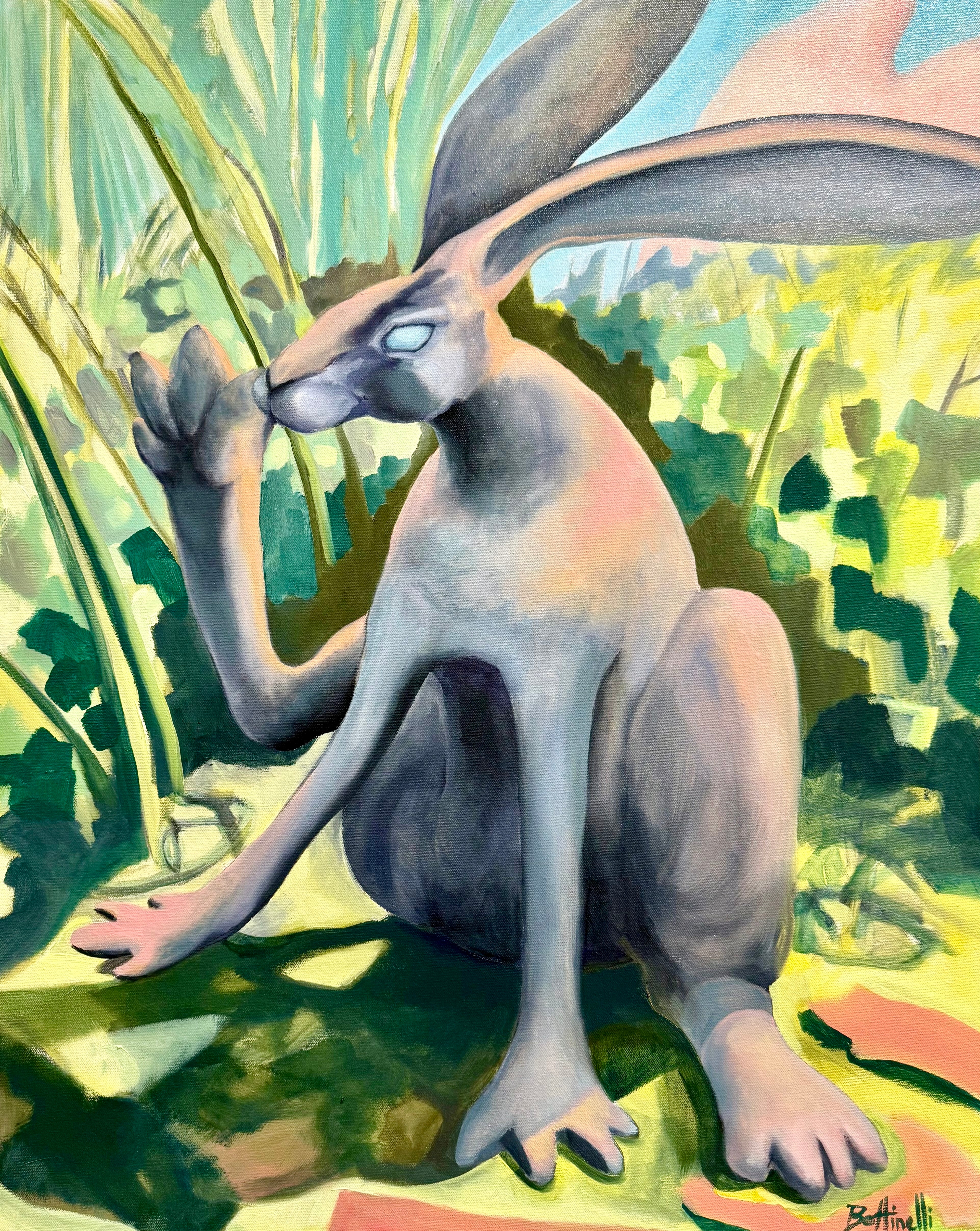 The Ambiguity of Gesture - Canvas Print