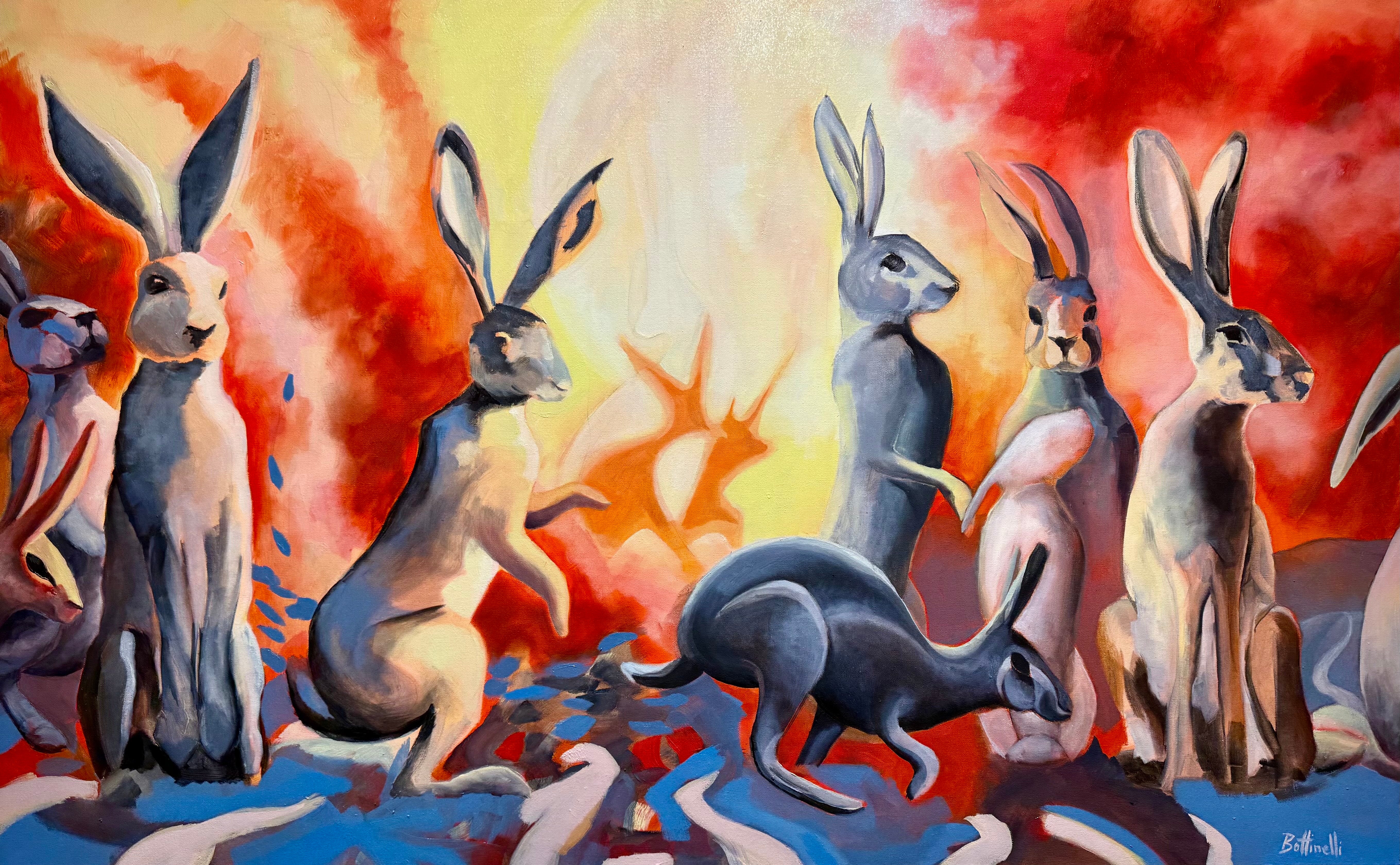 The Ritual - Original Oil on Canvas