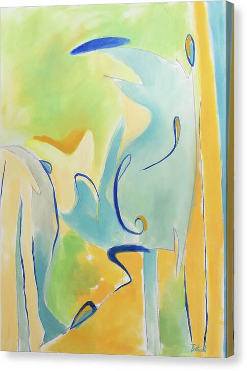 Blue Symphony - Canvas Print