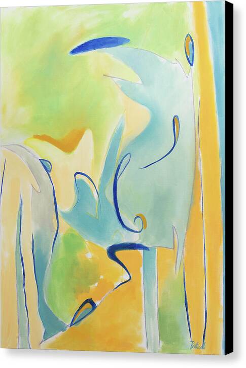 Blue Symphony - Canvas Print