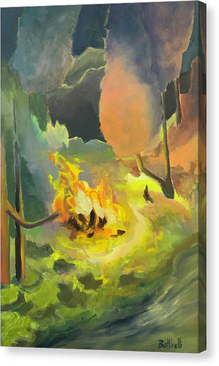 Campfire - Canvas Print