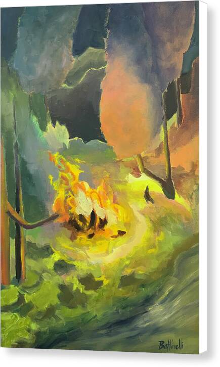 Campfire - Canvas Print