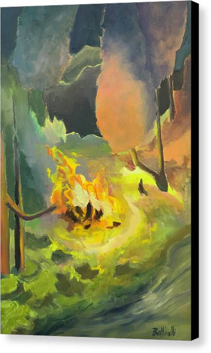 Campfire - Canvas Print