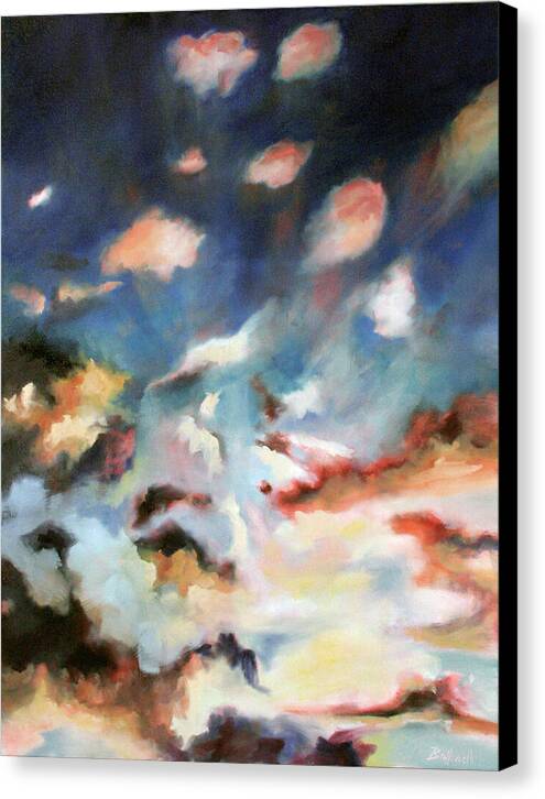 Colored Skies I - Canvas Print