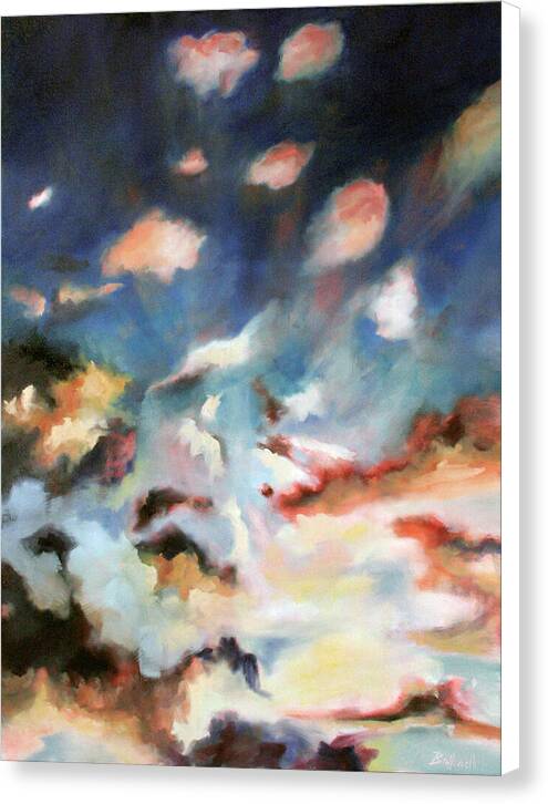 Colored Skies I - Canvas Print