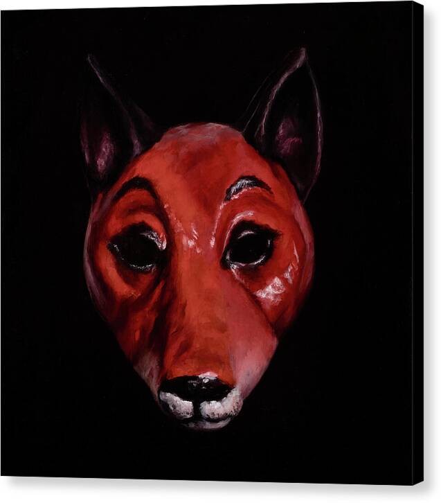 Fox Mask - Canvas Print