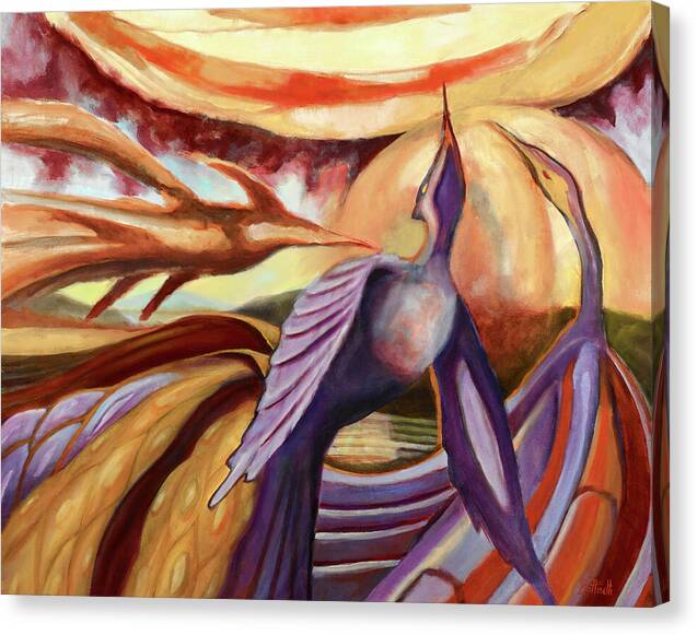 Stages of a Phoenix - Canvas Print