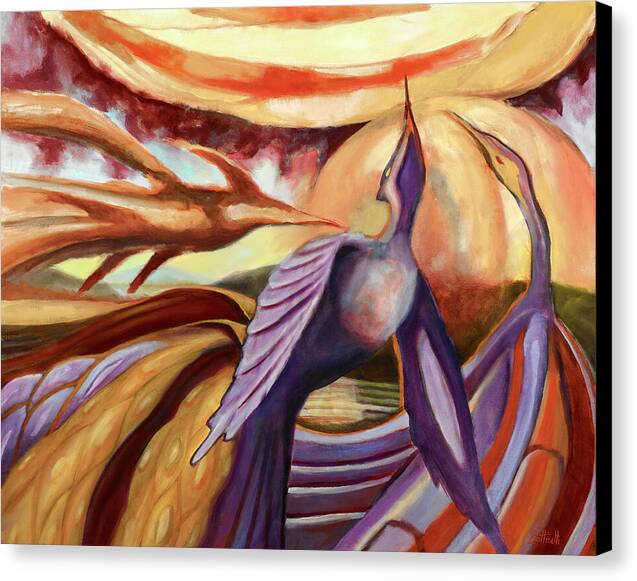 Stages of a Phoenix - Canvas Print