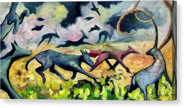 The Race - Canvas Print