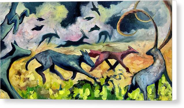 The Race - Canvas Print