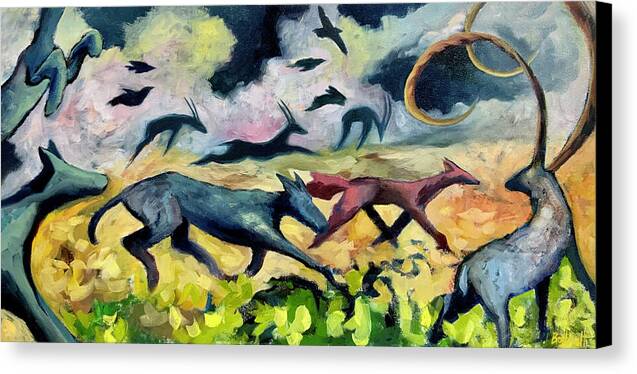 The Race - Canvas Print