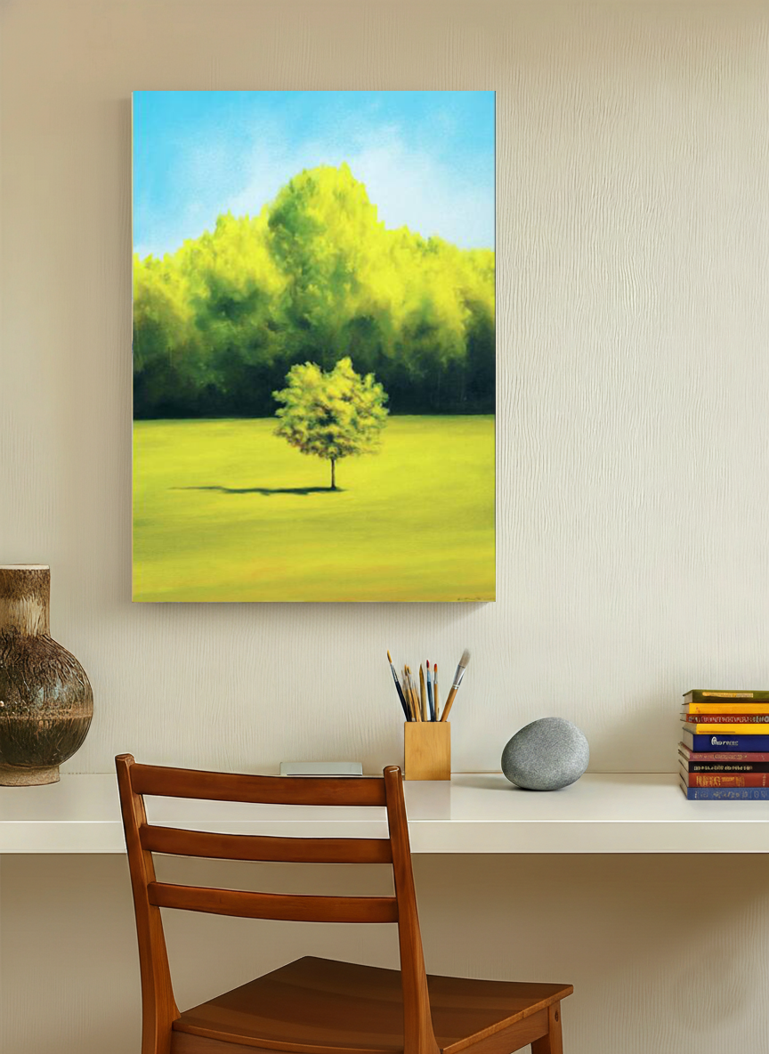 Watching a Little One - Canvas Print